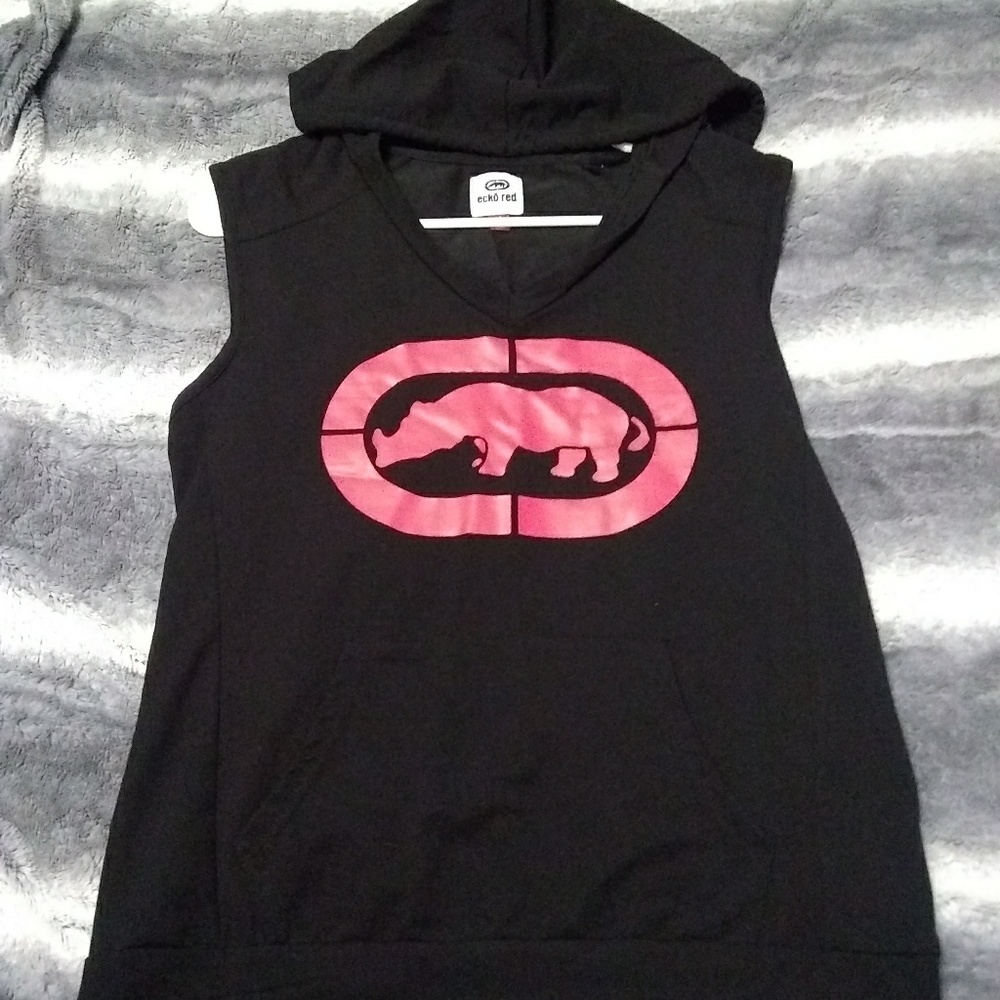 Echo sleeveless hoodie